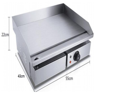 Equipamento de cozinha de fast food de aço inoxidável comercial com ampla faixa de temperatura