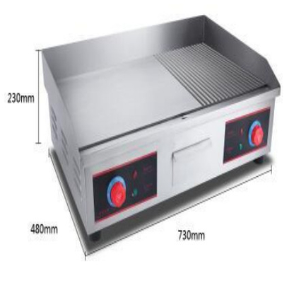 Equipamento de cozinha de restaurante de aço inoxidável com temperatura entre 0 e 100 °C