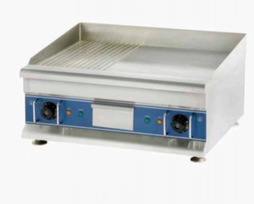 Equipamento de cozinha de cozinha comercial de aço inoxidável de prata com tensão 220-240v 50hz
