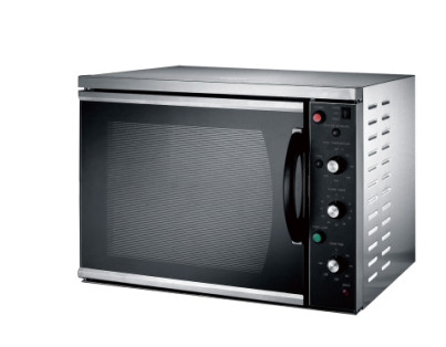 Forno de convenção de aço inoxidável com painel de controlo digital 35L Capacidade 0-200°C Intervalo de temperatura