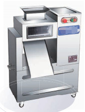 Equipamento elétrico de processamento de carne de aço inoxidável 0,75KW para cortes precisos e cortador de carne de fácil limpeza