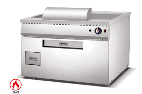 200.C Intervalo de temperatura Máquina Teppanyaki GPL para cozinhar restaurantes criativos