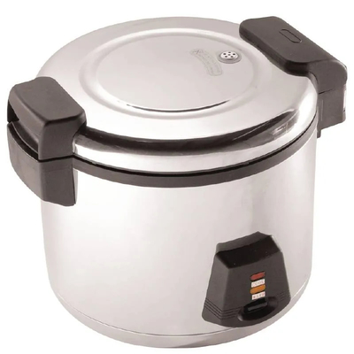 Cozinha de arroz de ferro 220V 25L Capacidade Preto Branco Azul Equipamento de cozinha Cozinha de arroz