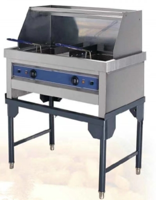 Fritadora elétrica de aço inoxidável com tensão de 220-240V para fritura de alimentos a 0.C ~ 300.C