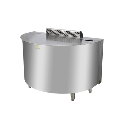 Resistente 130KG Gás SS304 Hotel Teppanyaki Grill GNL/Gás Natural