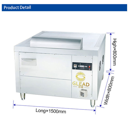 Gás japonês Arc Teppanyaki SS304 Equipamento de hotel comercial com GLP/Gás Natural 130KG N.W.