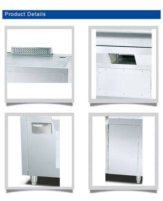 Gás japonês Arc Teppanyaki SS304 Equipamento de hotel comercial com GLP/Gás Natural 130KG N.W.