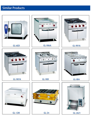 Gás japonês Arc Teppanyaki SS304 Equipamento de hotel comercial com GLP/Gás Natural 130KG N.W.
