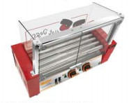 Máquina de Grelhar Salsichas de 7 Rollers com Controle Duplo de Temperatura para Hot Dogs 240V/50HZ Grill Hot Dog