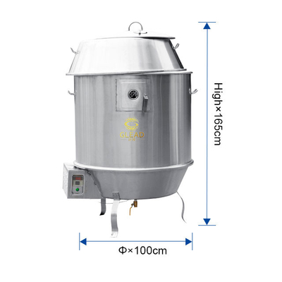 Máquina de Forno de Pato de Roda de Camada Única / Dupla