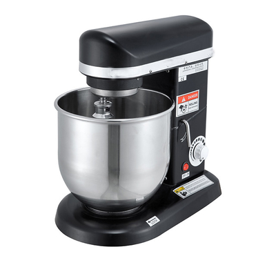 Misturador de bolos de hotel comercial com capacidade de 7L e motor de fio de cobre estável 14KG 0,35KW de potência