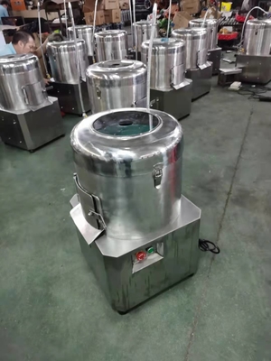 Máquina de batatas de aço inoxidável 1.5kw 150min/r Velocidade de rotação 400KG/h Capacidade