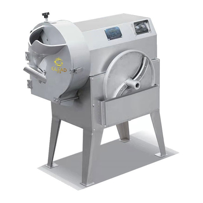 Capacidade Equipamento de cozinha comercial 1000 kg/h Cortador de vegetais de aço inoxidável 1.5kw Fornecimento de energia