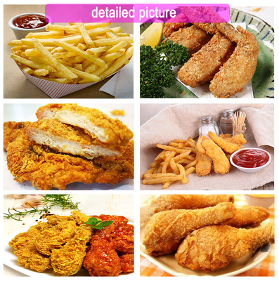 Fritadora de frango portátil de 16L com 21 kg N.W. e 3 kW de potência