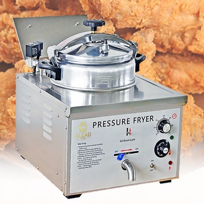 Forno de frango frito de 16L de aquecimento elétrico para cozinhar em hotéis comerciais