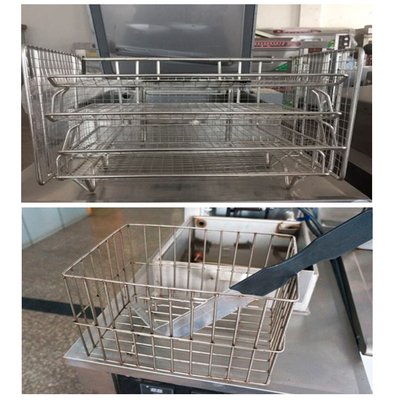 135kg 13,5 Kw Electro Friteira térmica de frango 25L Capacidade para hotéis comerciais
