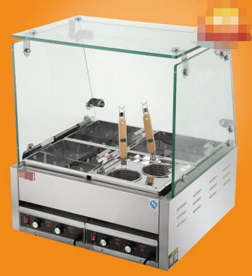 Cozinha Kanto de aço inoxidável 9KW 220V 50-60HZ Função de ebulição Quatro / seis / oito caixas