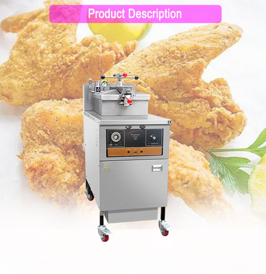 Hotéis Comercial Pressão de Gás Friteiro de Frango 25L Filtro de Óleo