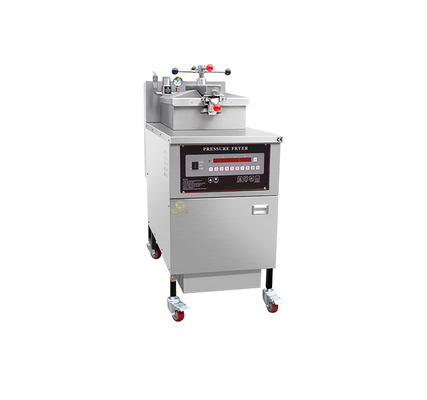 Eficiência EGas Pressure Frito de Frango Máquina 0,48kg/h Consumo de gás 25L Capacidade