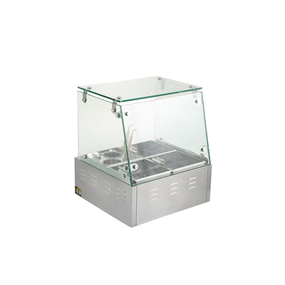 Cozinha Kanto de aço inoxidável 9KW 220V 50-60HZ Função de ebulição Quatro / seis / oito caixas