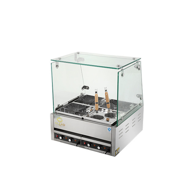 Cozinha Kanto de aço inoxidável 9KW 220V 50-60HZ Função de ebulição Quatro / seis / oito caixas