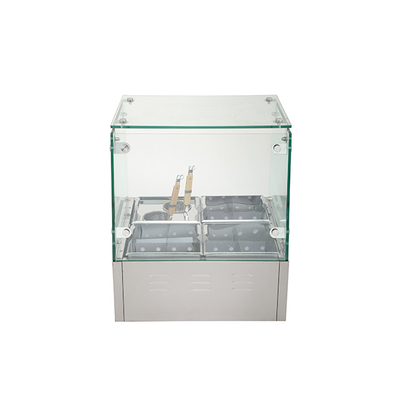 Cozinha Kanto de aço inoxidável 9KW 220V 50-60HZ Função de ebulição Quatro / seis / oito caixas