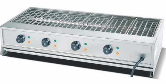 220V Forno de churrasco sem fumo reduz os efeitos residuais na cozinha