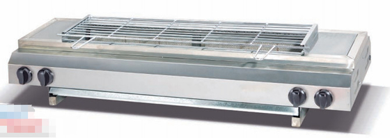 Forno de churrasco sem fumo com energia elétrica ou a gás Ponto focal para cozinhar juntos