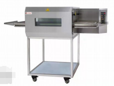 Forno de cozinha comercial de poupança de energia com design de conservação de calor Forno de pizza transportador