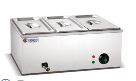 Restaurante / Hotel / Cozinha comercial Equipamento de cozinha comercial com alta tensão elétrica Bain Marie