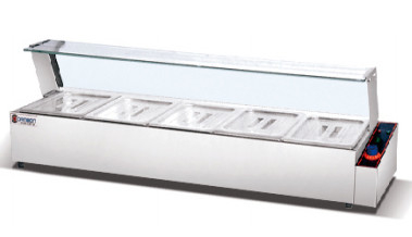 Equipamento avançado de processamento de carne comercial com 1,5 kW de energia elétrica Bain Marie