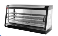 40kg N.W Showcase de aquecimento para restaurantes de fast food aumenta o desejo do cliente de consumir