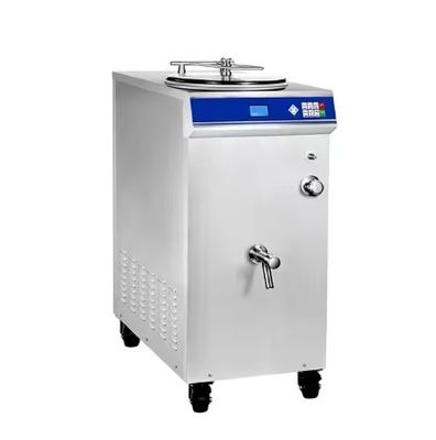 Máquina de sorvete de aço inoxidável comercial com rodas