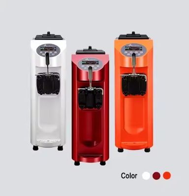 Nova máquina de sorvete comercial de aço inoxidável de três cores