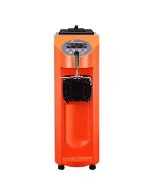 Nova máquina de sorvete comercial de aço inoxidável de três cores
