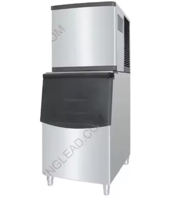 Equipamento de refrigeração de alta qualidade Máquina de fabricação de gelo de alta velocidade de aço inoxidável