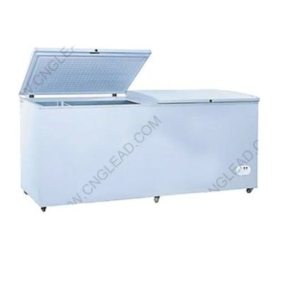 Opções de dupla temperatura Equipamento de refrigeração industrial congelador vertical/cofre com aparência simplificada