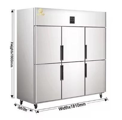Equipamento de refrigeração industrial de aço inoxidável para hotéis e comerciais