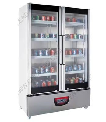Equipamento de cozinha comercial de alta capacidade adequado para refrigerantes respeitadores do ambiente R134a ou R404A