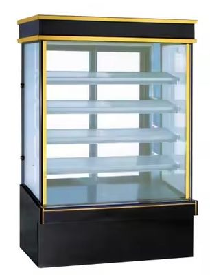 Equipamento de refrigeração industrial para exibição de alimentos quentes mais quente com várias opções de transporte