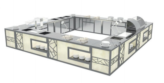 Aplicações modernas de cozinha para equipamentos industriais de hospitalidade Seleção das melhores matérias-primas