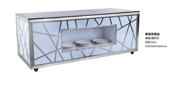 Alto centro de gravidade e estrutura clara Equipamento de hotel comercial Capacidade de carga de medição personalizada ≥ 200 kg