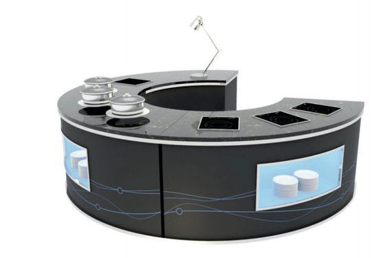 Capacidade de carga ≥ 200 kg Equipamento de hospitalidade industrial para mesas industriais Altura 85-110 cm Mesa de bar / 70-80 cm Mesa de jantar