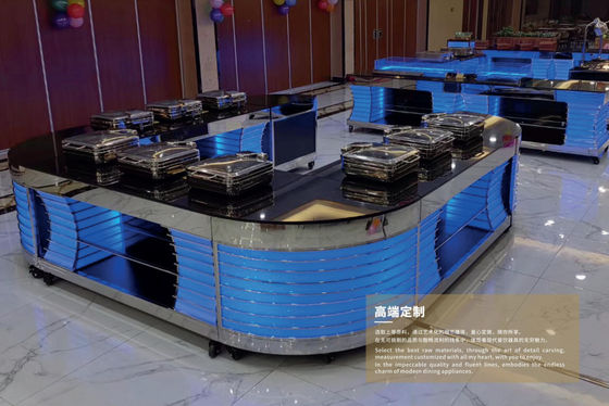 Capacidade de carga ≥ 200 kg Equipamento de hospitalidade industrial para mesas industriais Altura 85-110 cm Mesa de bar / 70-80 cm Mesa de jantar