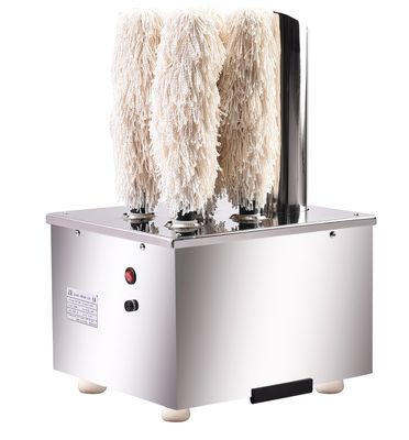 375x375x560mm Tamanho do pacote Equipamento de hospitalidade industrial concebido com cabeça de escova de aço inoxidável