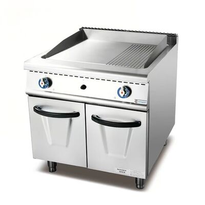 Venda a quente Restaurante Industrial Utilização comercial Chapa plana de aço inoxidável Grill elétrico para cozinha