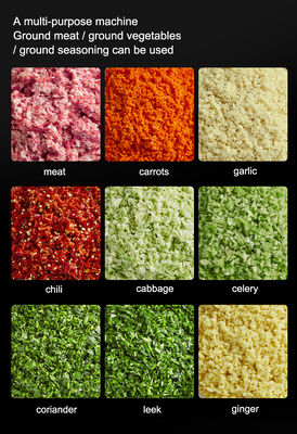 Máquina de corte de taças de emulsificação de carnes de alta velocidade comercial/meatball Sausage Stuffing Chopper Mixer/vegetable and Meat Bowl Cutting Machine