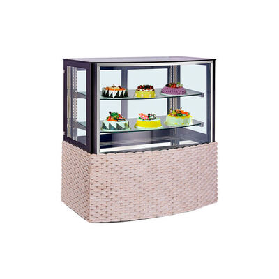 Armazém comercial de bolos Vitrine de bolos Vitrine de bolos Vitrine refrigerada