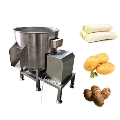 Fruit & Vegetable Processing Machines Chips Potato Slicing Cutting and Peeling Washing Making Machine