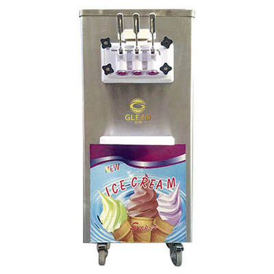 Máquina de sorvetes Fabricante de sorvetes profissional Máquina de sorvetes de serviço macio